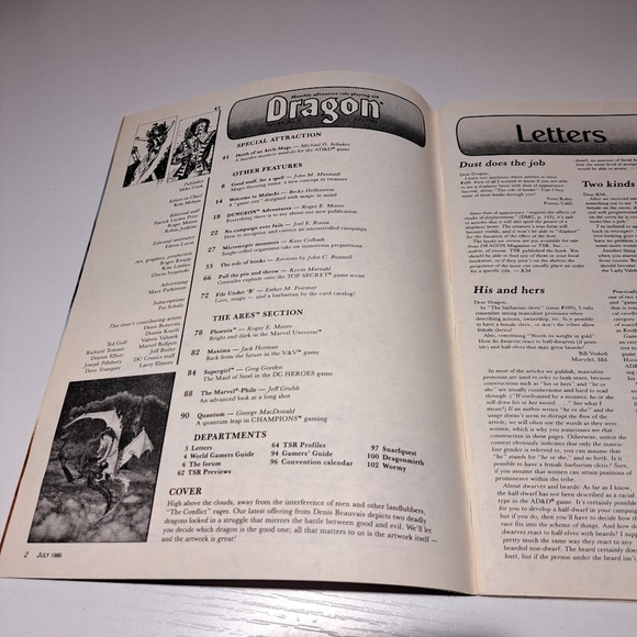 The Dragon Magazine Issue 111 July 1986 vintage D&D - Picture 6 of 9